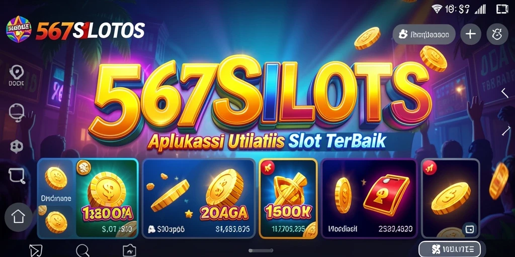 Screenshot gameplay 567SLOTS, menunjukkan antarmuka yang menarik.