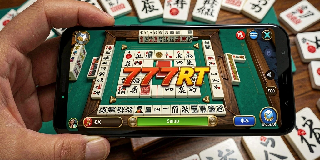 Screenshot gameplay <strong>777RT</strong> menampilkan aksi bermain Mahjong yang seru.