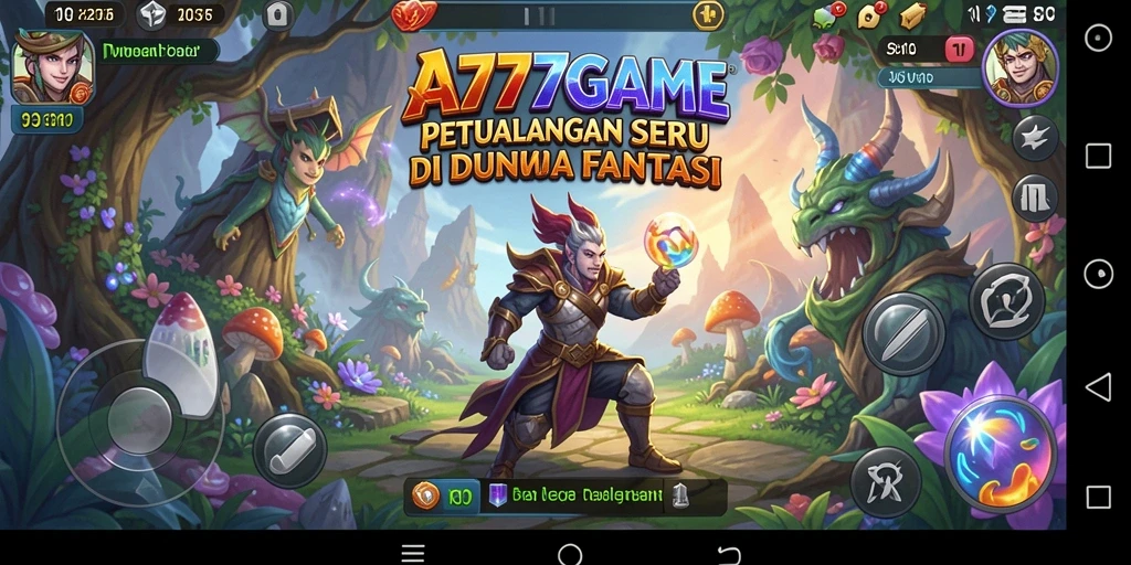 Tampilan aksi seru dalam permainan A777GAME yang penuh tantangan.