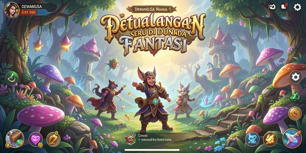 Gameplay seru dalam dunia fantasi DEWANUSA.