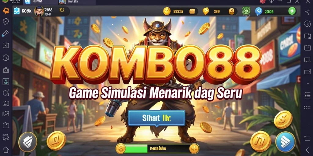 Screenshot game KOMBO88 memperlihatkan gameplay yang seru dan interaktif.