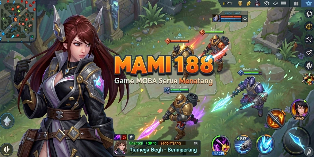 Pemandangan pertarungan epik dalam gameplay MAMI188 yang mendebarkan.