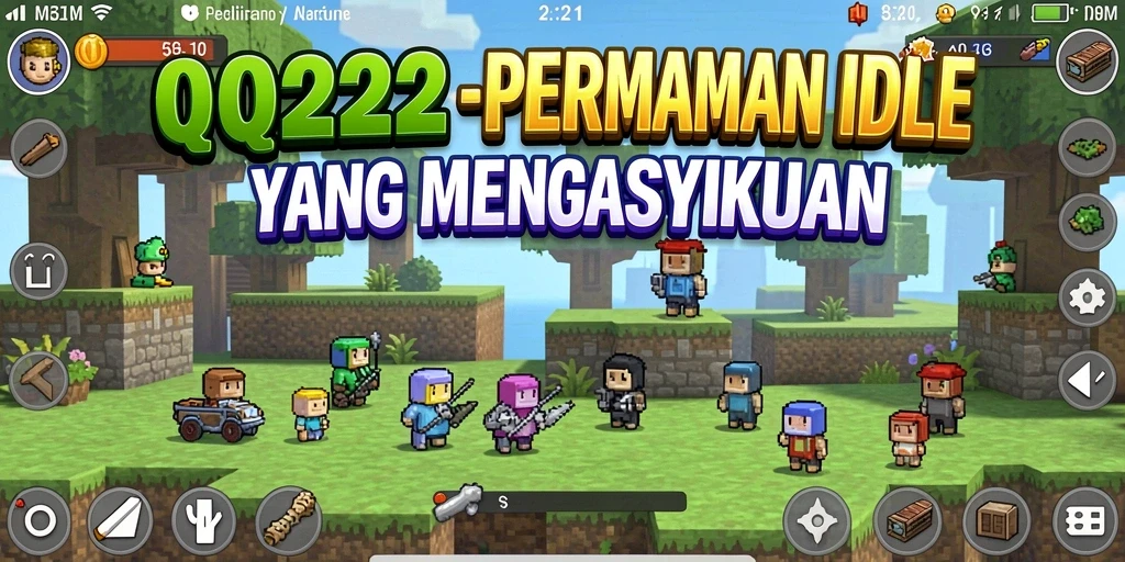 Menampilkan gameplay menarik dari QQ222 dalam genre Idle.