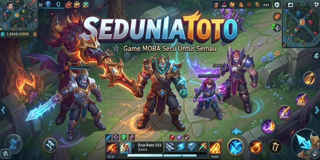 Gameplay seru dalam SEDUNIATOTO dengan grafis menawan.