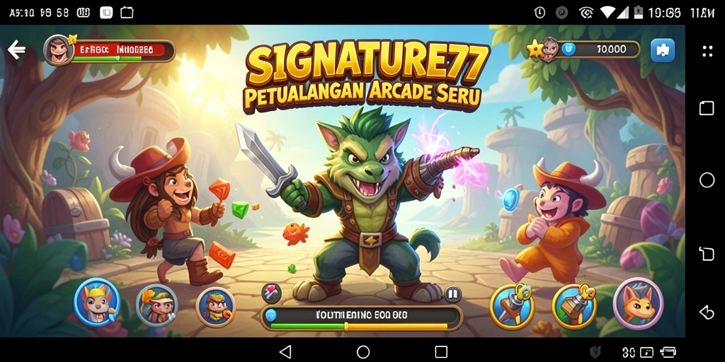 Tampilan gameplay SIGNATURE77 yang seru dan penuh aksi.