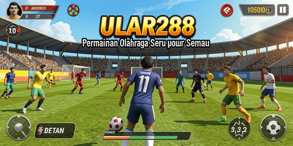 Tampilan gameplay ULAR288 yang penuh aksi dalam olahraga.